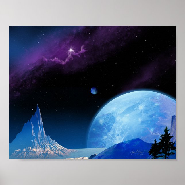 Poster Nebulosa Cênnica (10 x 8) (Frente)