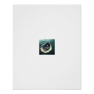 Póster Nebulosa Cósmica Concha de Náutilo
