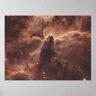 Poster Nebulosa Cósmica Espaço Astrofotografia Arte Astro