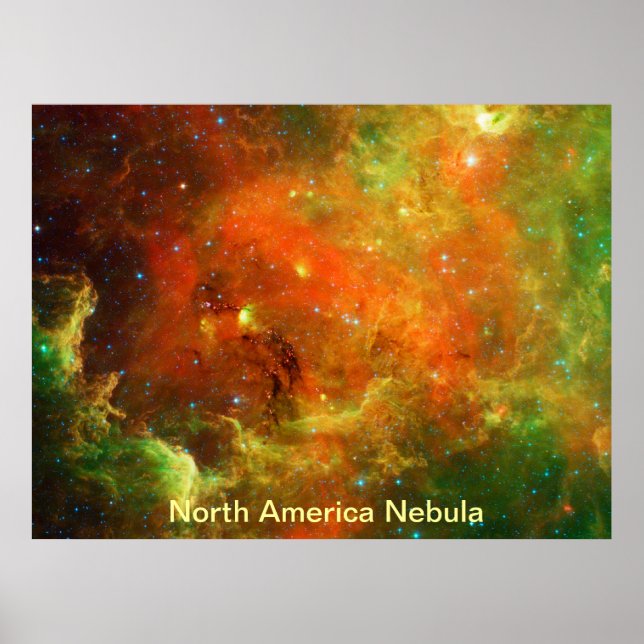 Poster Nebulosa da América do Norte (Frente)