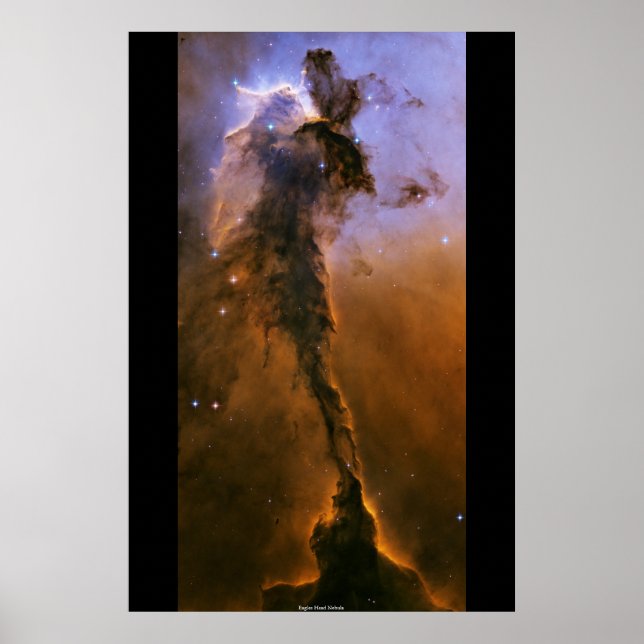 Poster Nebulosa da Cabeça de Águia (Frente)