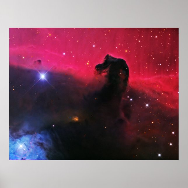Póster Nebulosa da Cabeça de Cavalo (Frente)