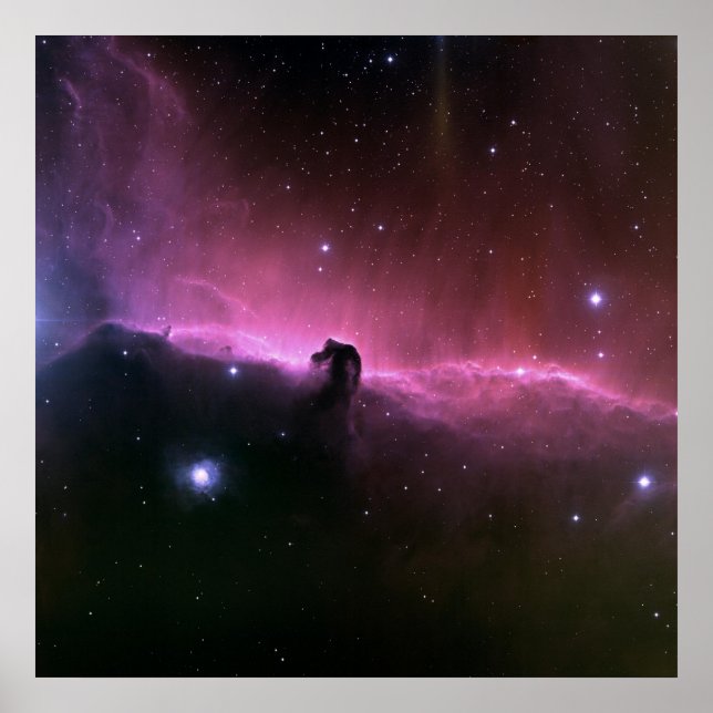 Póster Nebulosa da Cabeça de Cavalo (Frente)