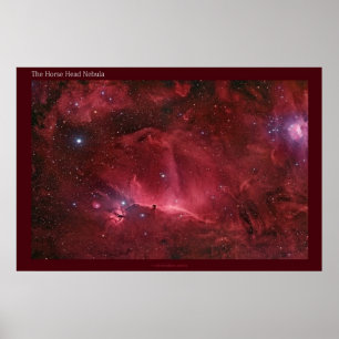 Poster Nebulosa da cabeça de cavalo