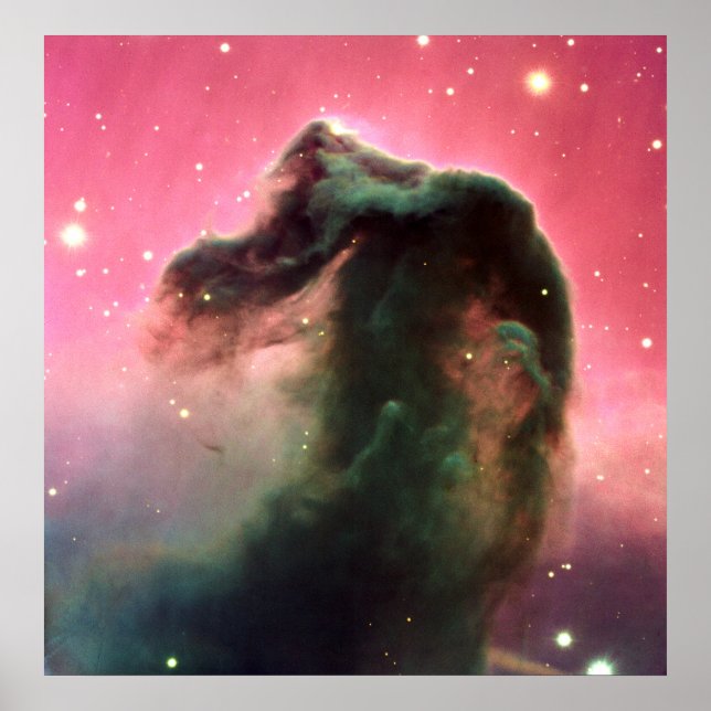 Póster Nebulosa da Cabeça de Cavalo (Frente)