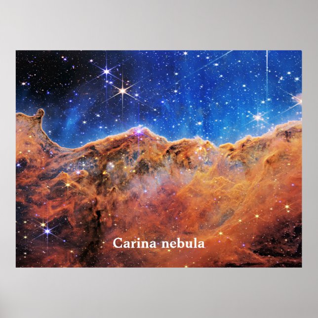 Poster Nebulosa da Carina (Frente)