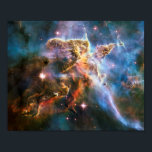 Poster Nebulosa da galáxia espacial. Estrelas do Universo<br><div class="desc">Nébula espacial e estrelas poster.</div>