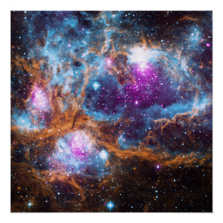 Póster Nebulosa da Guerra e Paz - NGC 6357