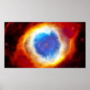 Póster Nebulosa da hélice