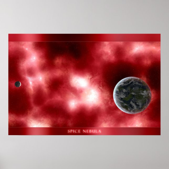 Poster Nebulosa das Especiarias (Frente)
