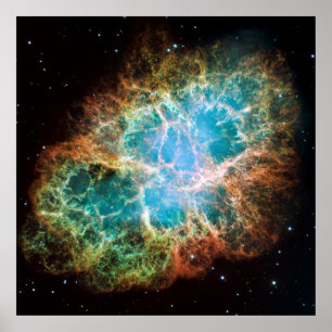 Póster Nebulosa de caranguejo de M1-The
