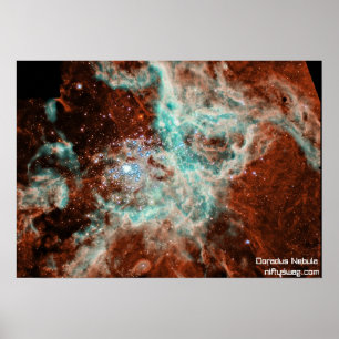 Póster Nebulosa de Doradus