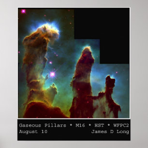 Póster Nebulosa de Eagle
