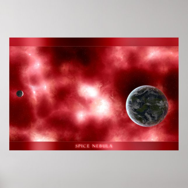 Poster Nebulosa de especiarias (Frente)