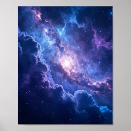 Poster Nebulosa de Véu Cósmico