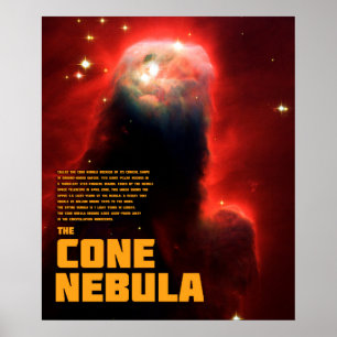 Póster Nebulosa do Cone