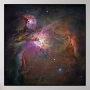 Poster Nebulosa do Hubble Orion