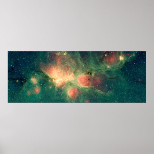 Poster Nebulosa Garra de Gato Via Láctea (Frente)