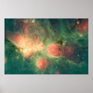 Poster Nebulosa Garra de Gato Via Láctea