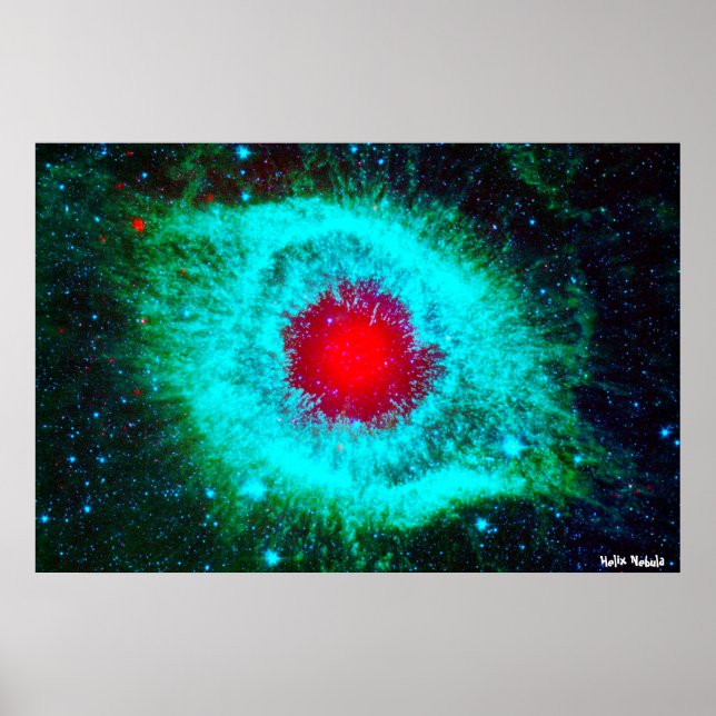 Poster Nebulosa Hélice (Frente)