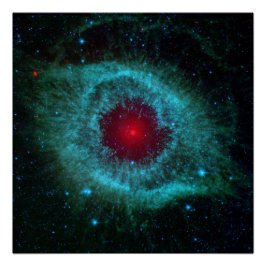Póster Nebulosa Hélice ou NGC 7293, Nebulosa Planetária