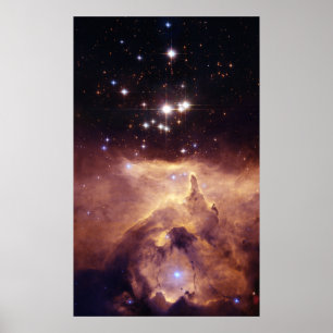 Póster Nebulosa NGC 6357. da emissão