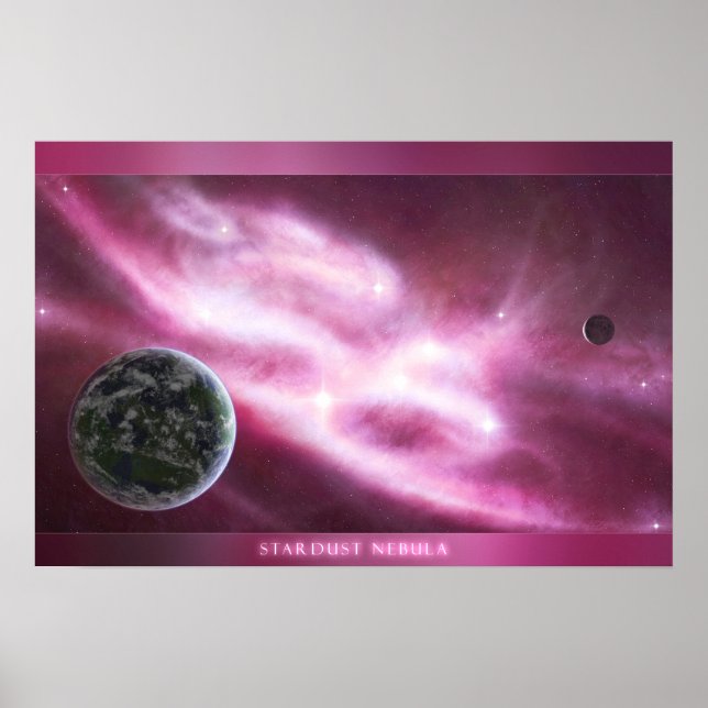 Poster Nebulosa Poeira Estelar (Frente)