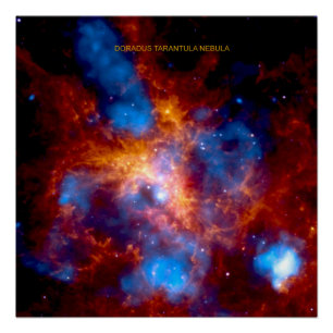 Póster Nebulosa Tarântula 30 Doradus