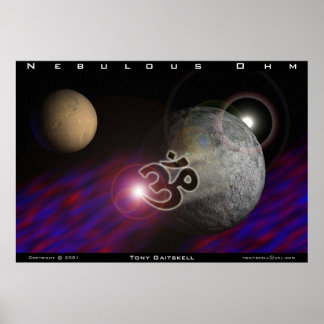 Poster Nebuloso Ohm