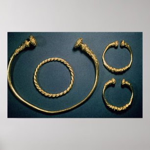 Póster Necklet e braceletes de Waldalgesheim