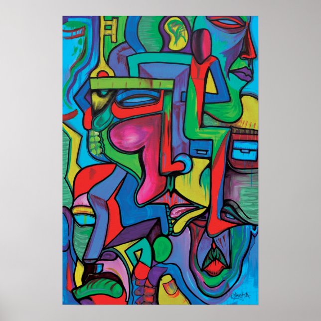 Póster Néctar elétrico (Frente)