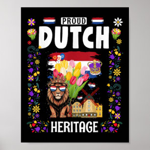 Poster Nederland Flag Outfit Idea For Women & Koning