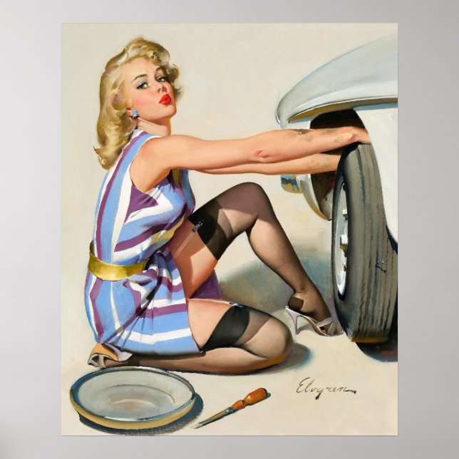 Poster Need a Hand Pin Up (Frente)