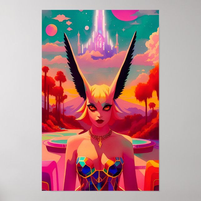 Poster Neena, Belle do Canibal Pixies pequeno (Frente)