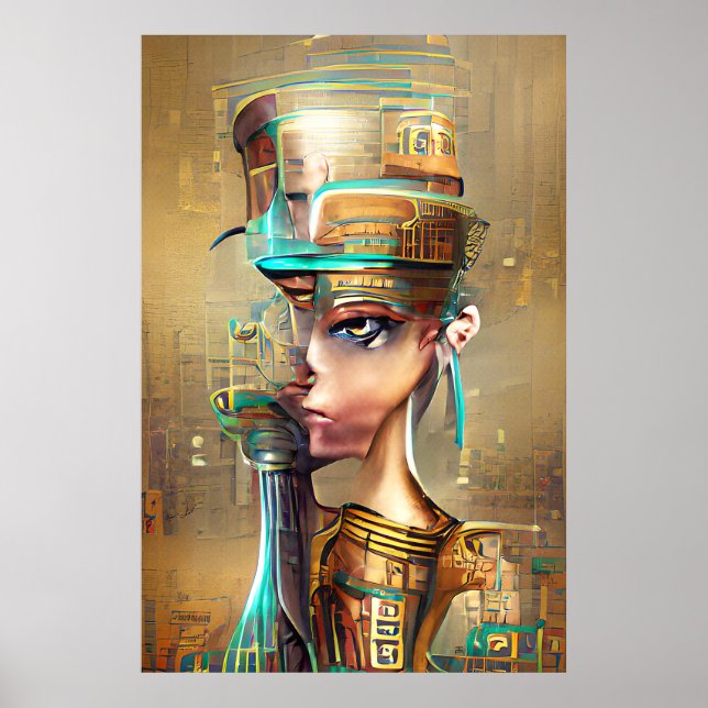 Poster Nefertiti (Frente)