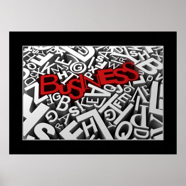 Póster Negócios (Frente)
