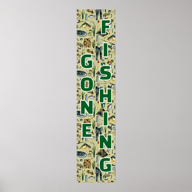 Poster Negócios em Casa de Equipamentos de Pesca Já Era P (Frente)