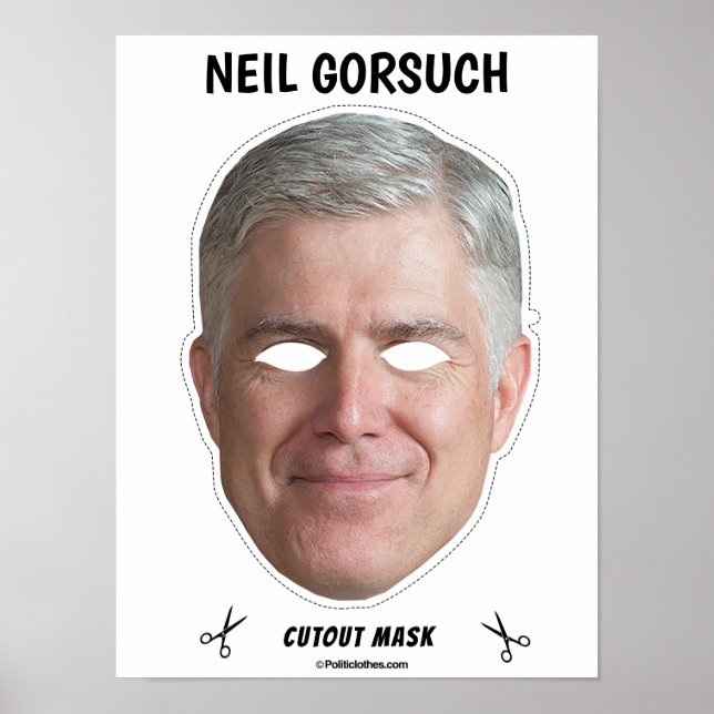 Poster NEIL GORTHalloween Mask (Frente)