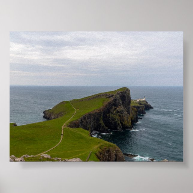 Poster Neist point lighthouse (Frente)