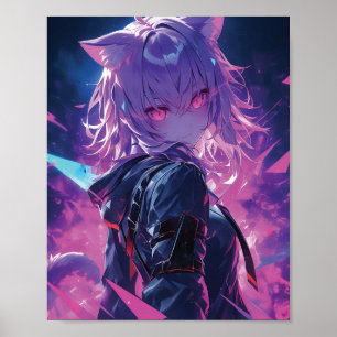 Poster Nekomata Okayu - Hololive Pôster