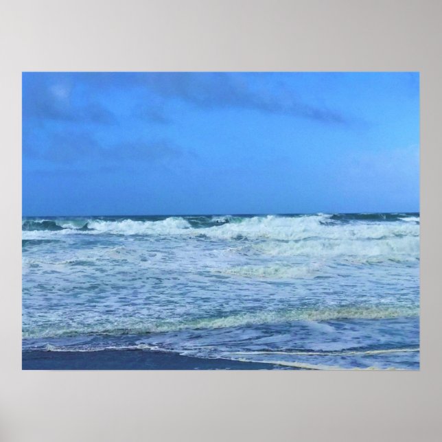 Poster Nelscott Reef, Lincoln City, Oregon (Frente)