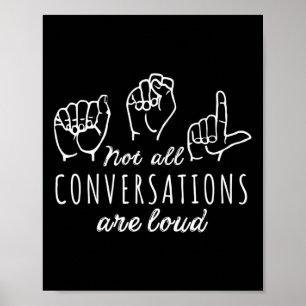 Poster Nem todas as conversas são alto sinal americano AS