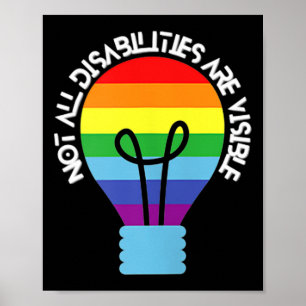 Poster Nem Todas As Deficiências São Deficiências Visívei