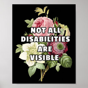 Poster Nem Todas As Deficiências São Fibromialgia Visível