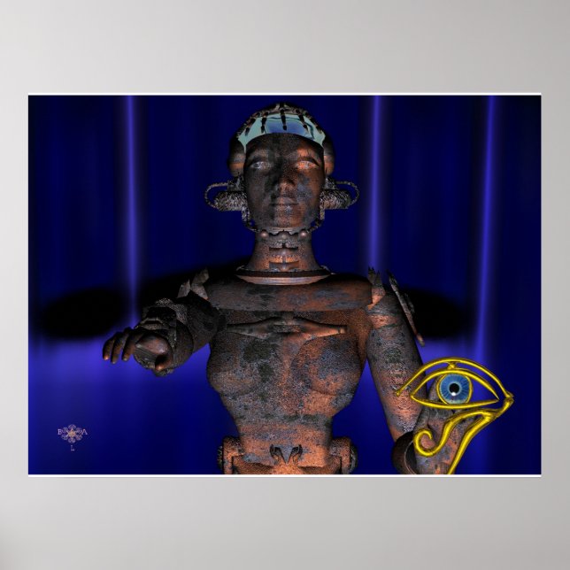 PÓSTER NEMES / HÍPER ANDROIDE COM ANKH (Frente)