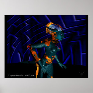 Poster NEMES / HYPER ANDROID, Ficção Científica