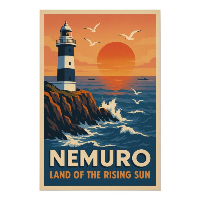 Póster Nemuro – Terra do Sol Nascente (Frente)