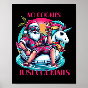 Poster Nenhum Biscoito Apenas Prega O Natal Engraçado No 