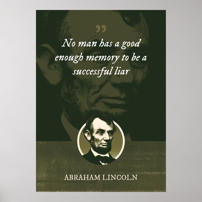 Poster Nenhum homem tem boa memória para ser bem sucedido (Frente)