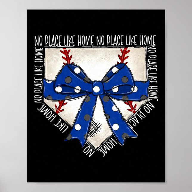 Poster Nenhum Lugar Como o Lar Coquette Laço Dia de Jogo  (Frente)